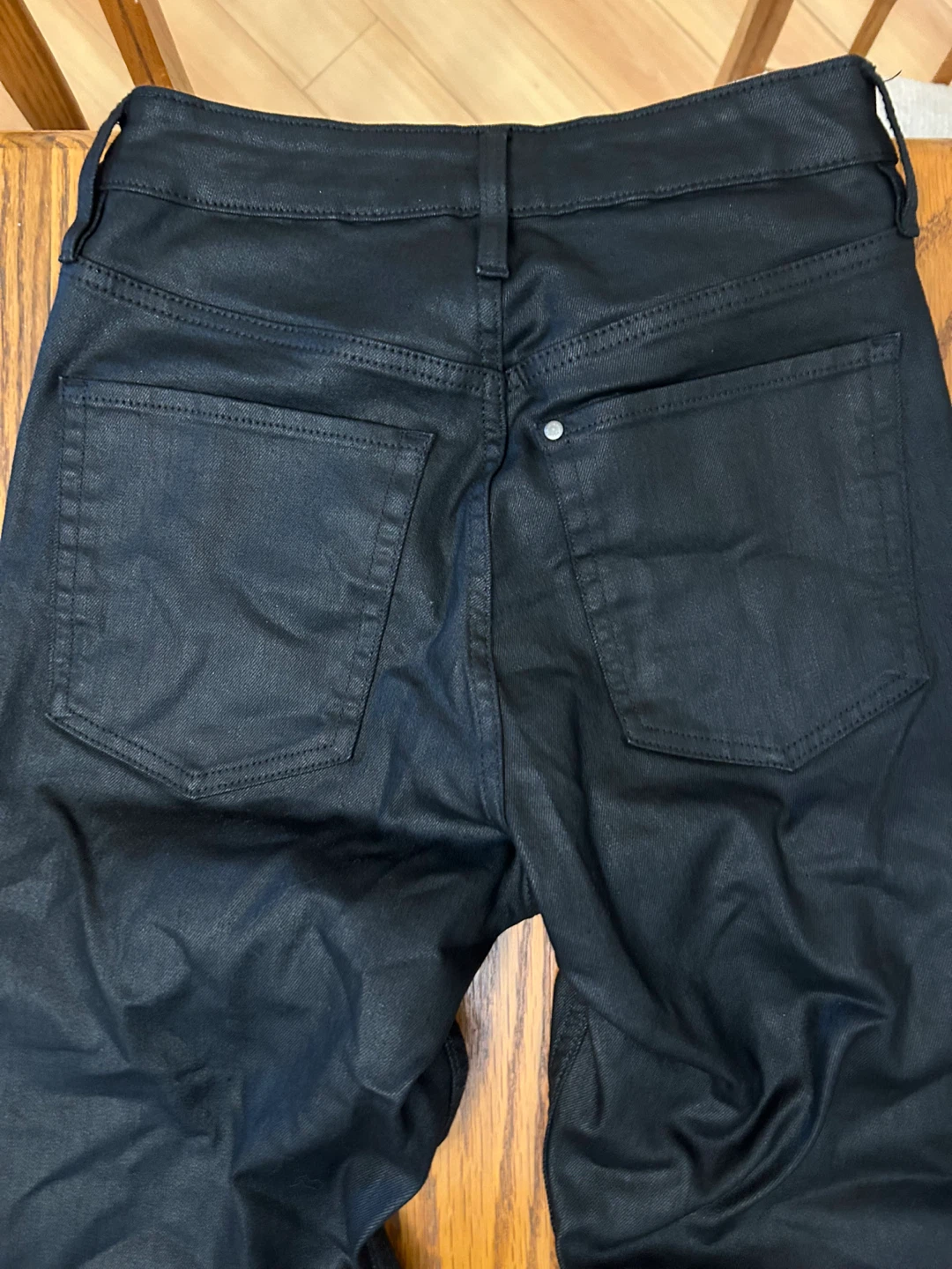 Black Coated Jeans - photo 5