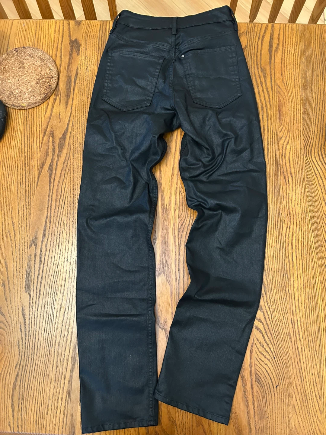 Black Coated Jeans - photo 4