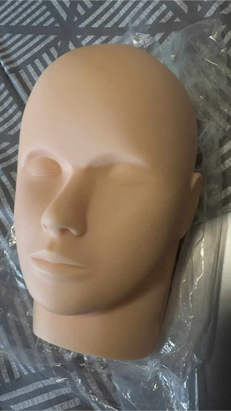 Practice Mannequin Head for Eyelash Training