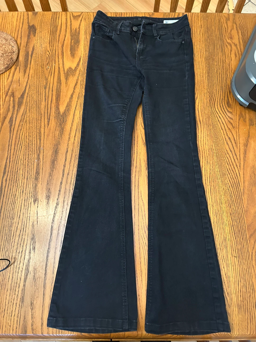 Black Flare Jeans Size 34