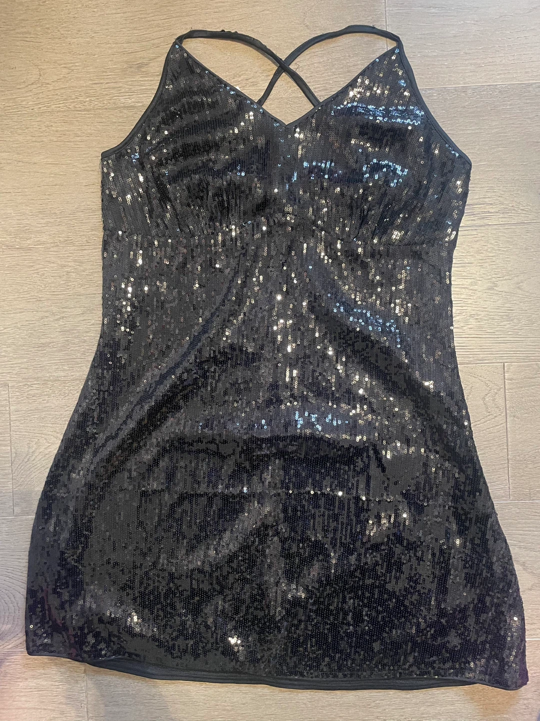 NEW! Stunning Black Sequin Dress