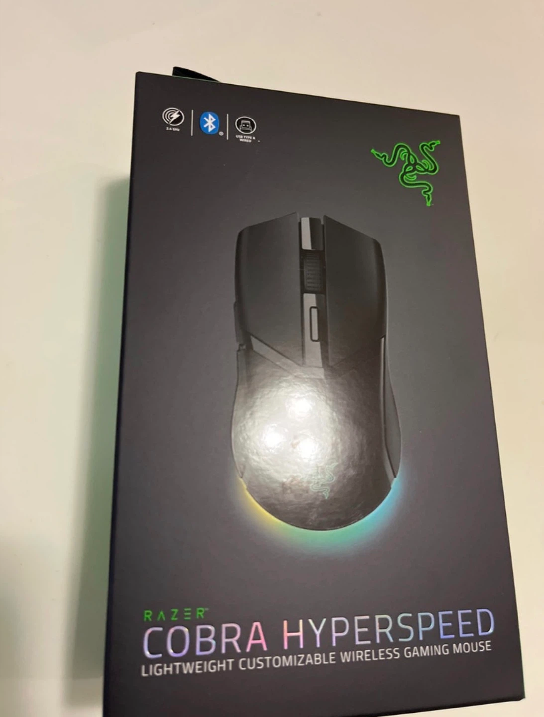 BNIB Razer Cobra HyperSpeed Wireless Gaming Mouse