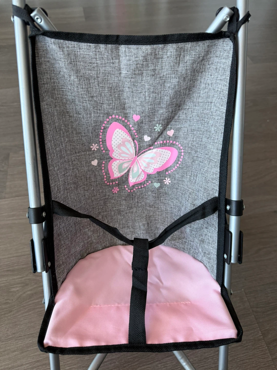 Doll Stroller - Pink Butterfly Design - photo 2