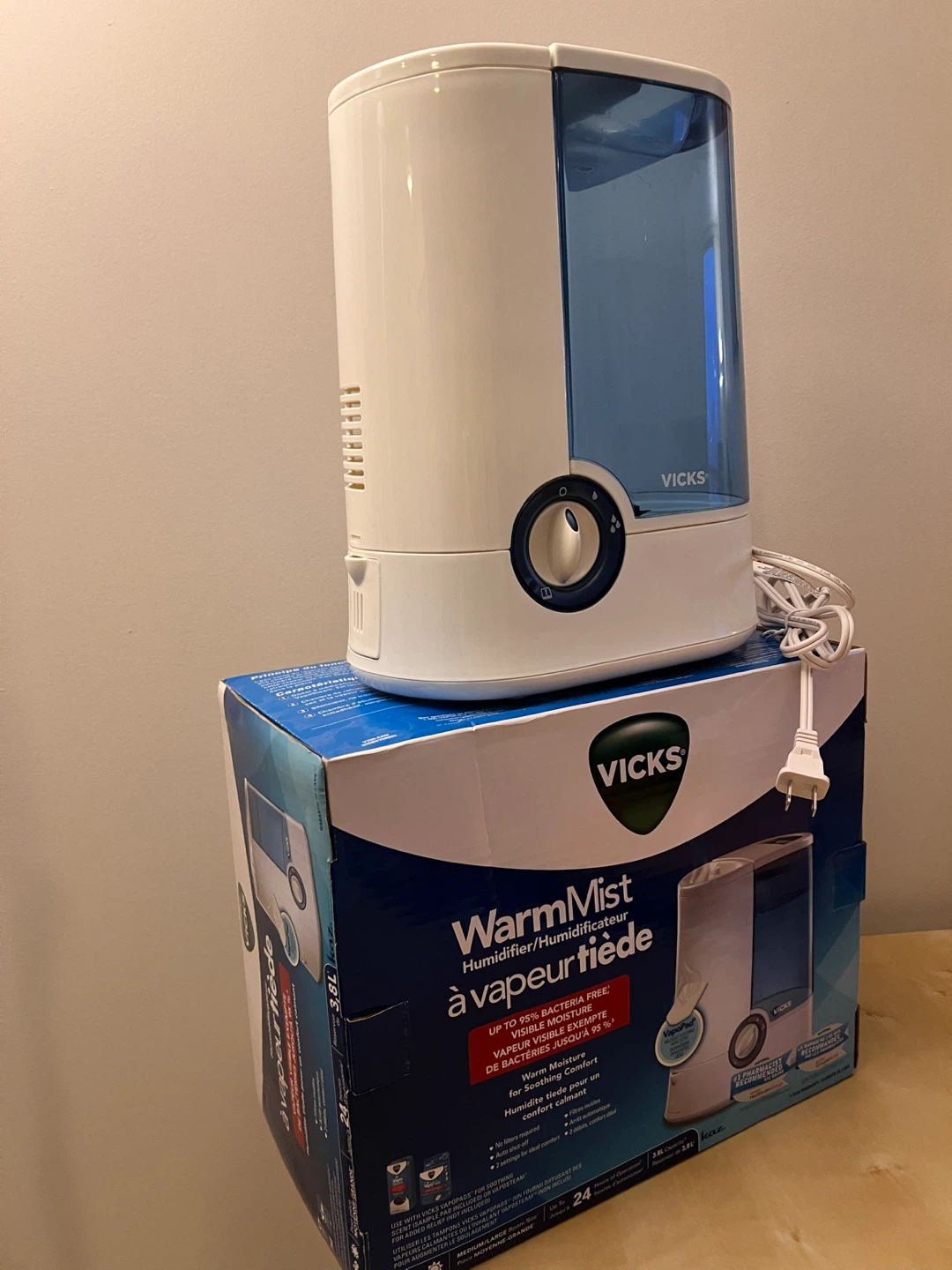 Vicks WarmMist Humidifier - photo 4