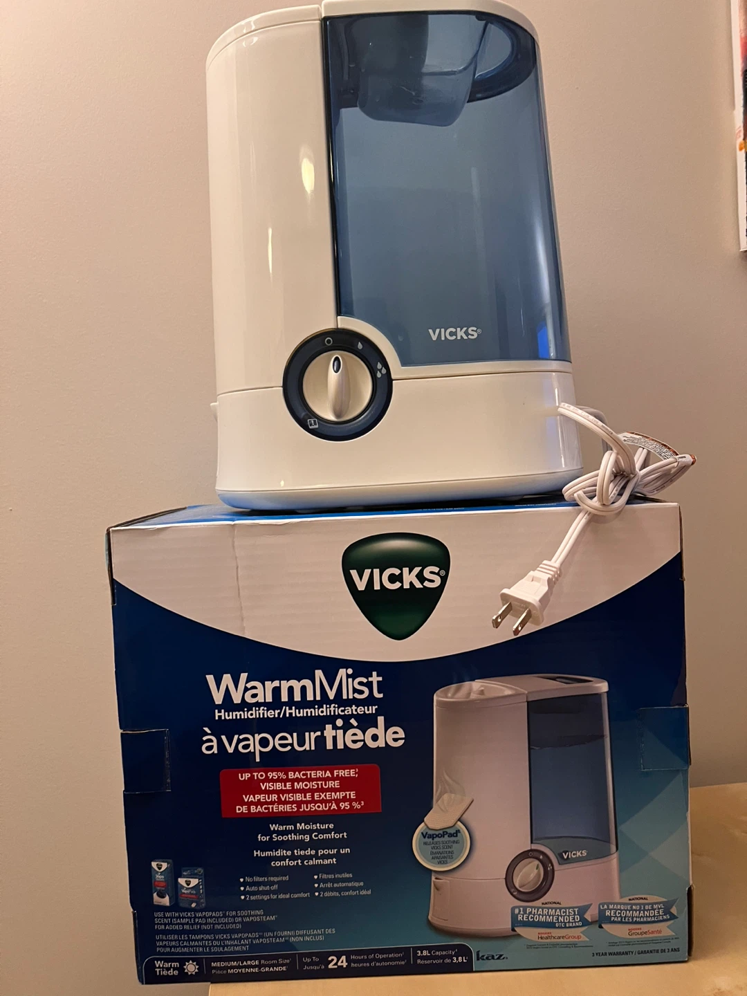 Vicks WarmMist Humidifier