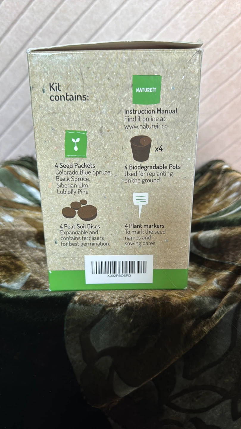 NATUREiT Bonsai Starter Kit - 4 Different Tree Types - photo 4