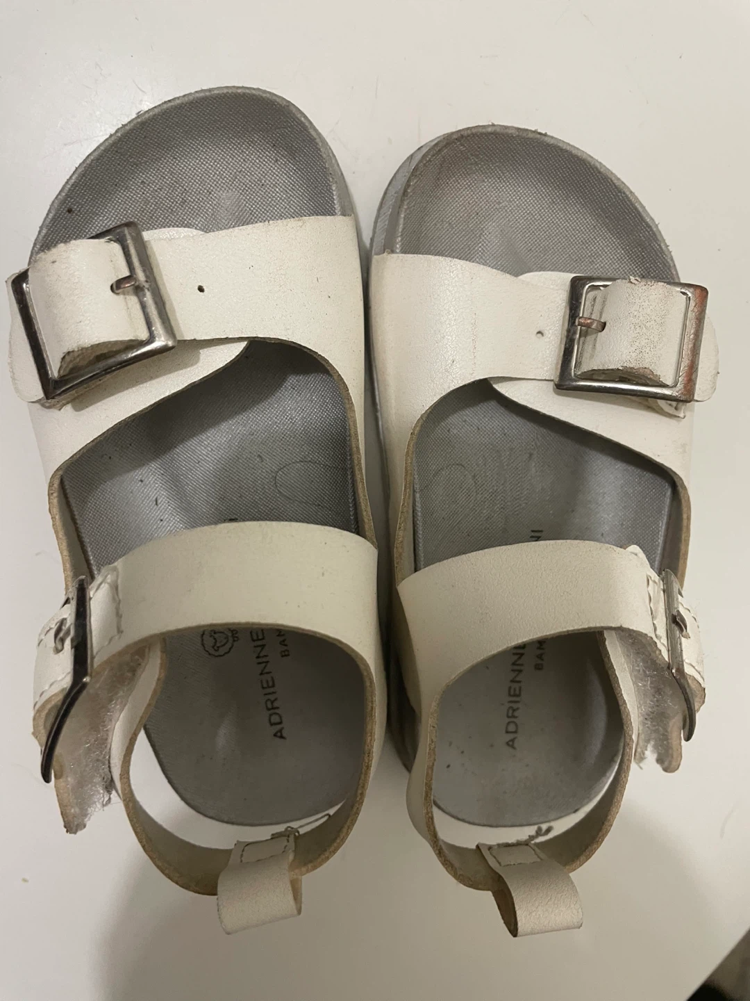 Adrienne Vittadini White Sandals