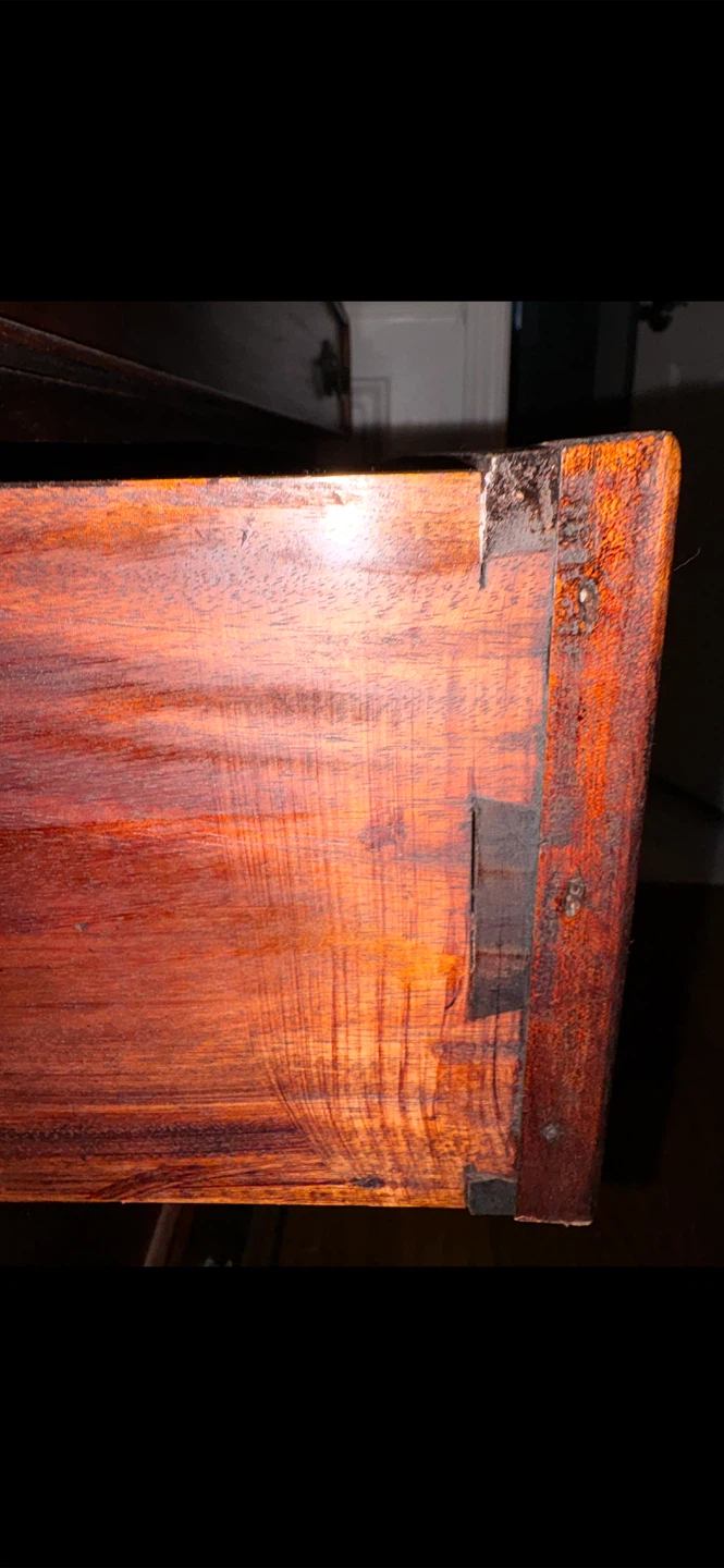Antique Tallboy Chest of Drawers Dresser - photo 4
