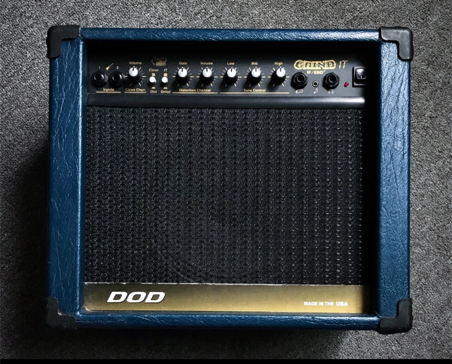 1997 USA Made DOD Grind IT w/ EHO Amplifier