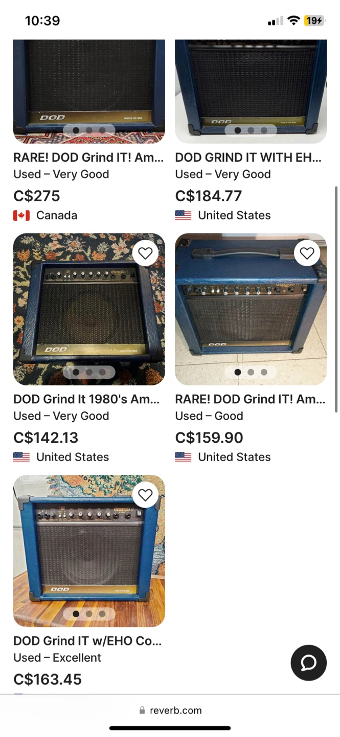 1997 USA Made DOD Grind IT w/ EHO Amplifier - photo 3