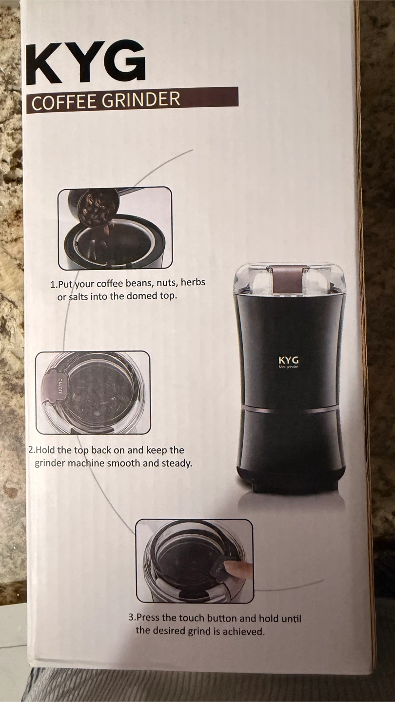 KYG Coffee Grinder - Mini Grinder - photo 4