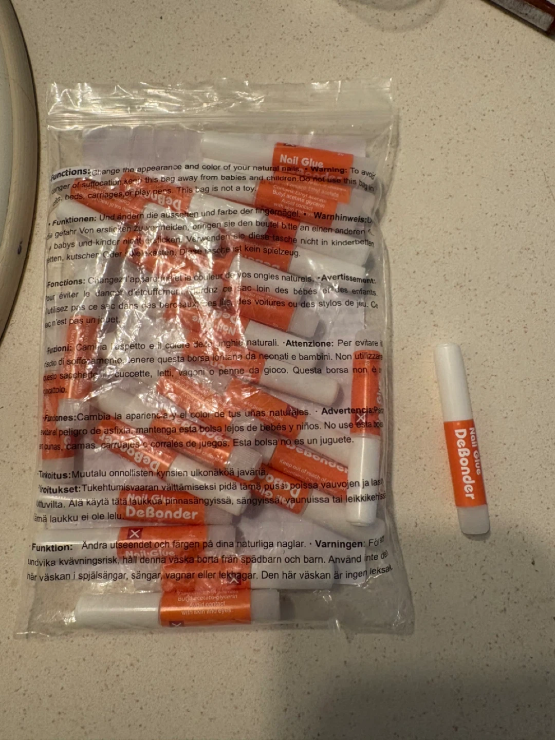 DeBonder Nail Glue (20 Pack)