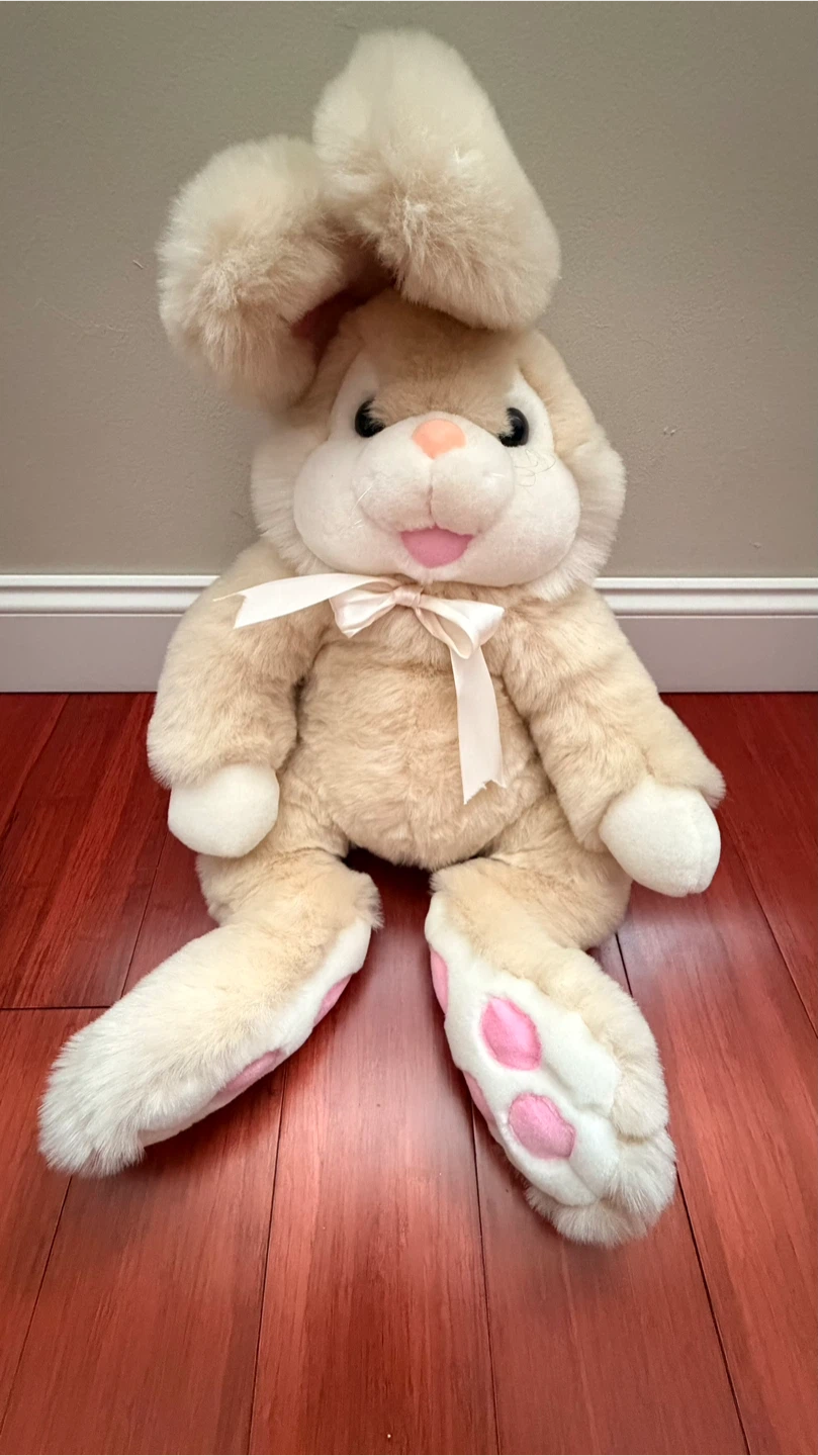 Large Plush Raster Bunny Toy