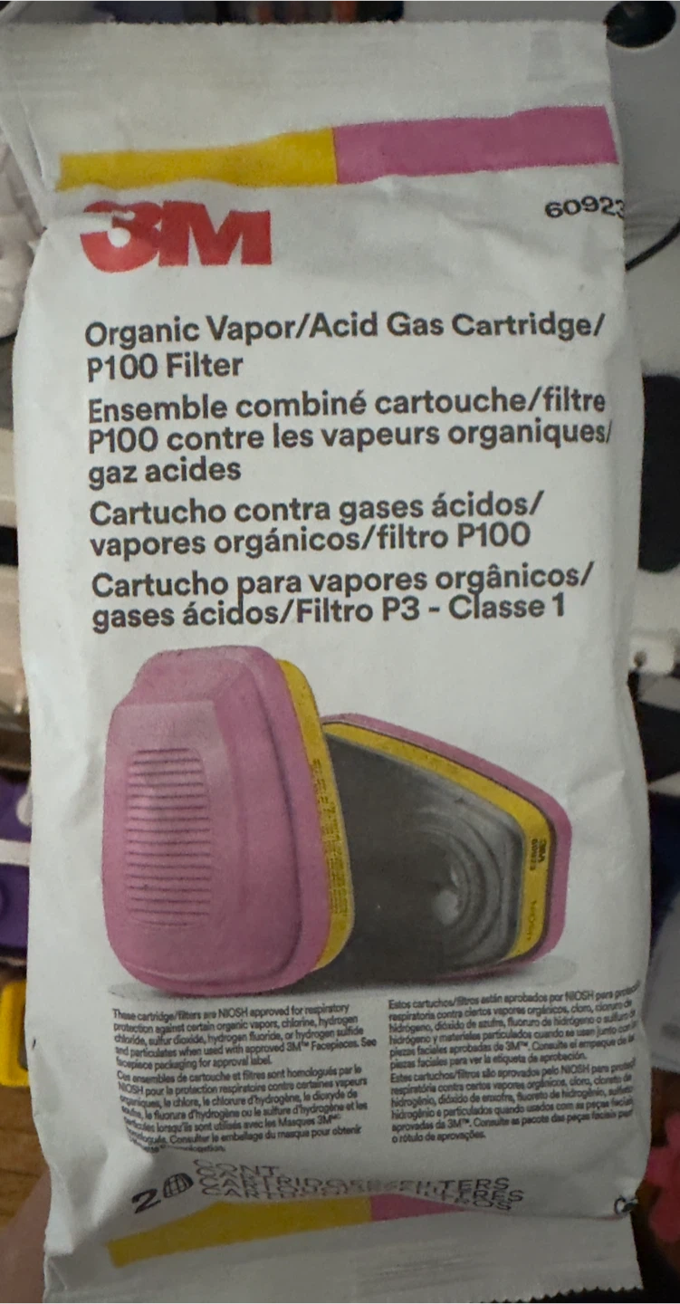 3M Organic Vapor/Acid Gas P100 Filter Cartridge