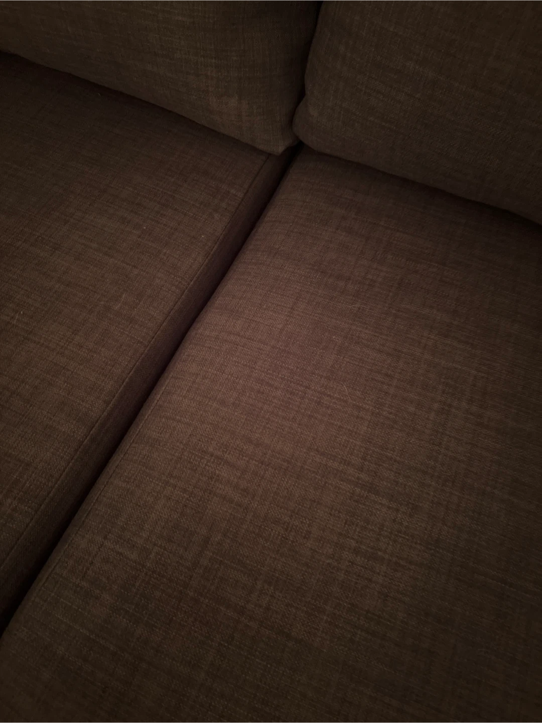 Ikea Dark Brown Sectional Sofa with Pull-Out Bed - photo 4
