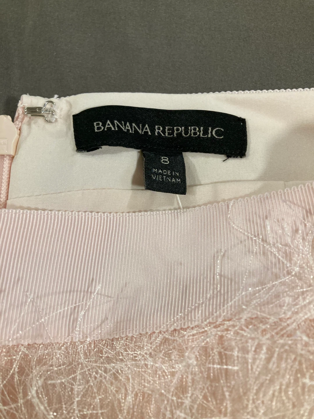 Banana Republic Pink Fringe Skirt - Size 8 - photo 5