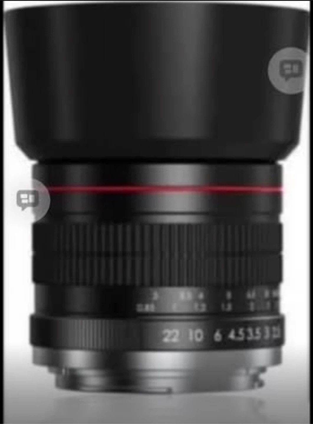 Manual Portrait Lens 85mm F1.8 - photo 3
