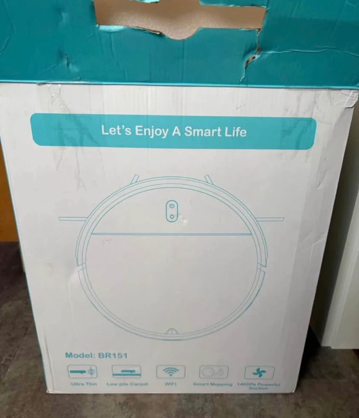 Robot Vacuum BR151 Ultra Thin