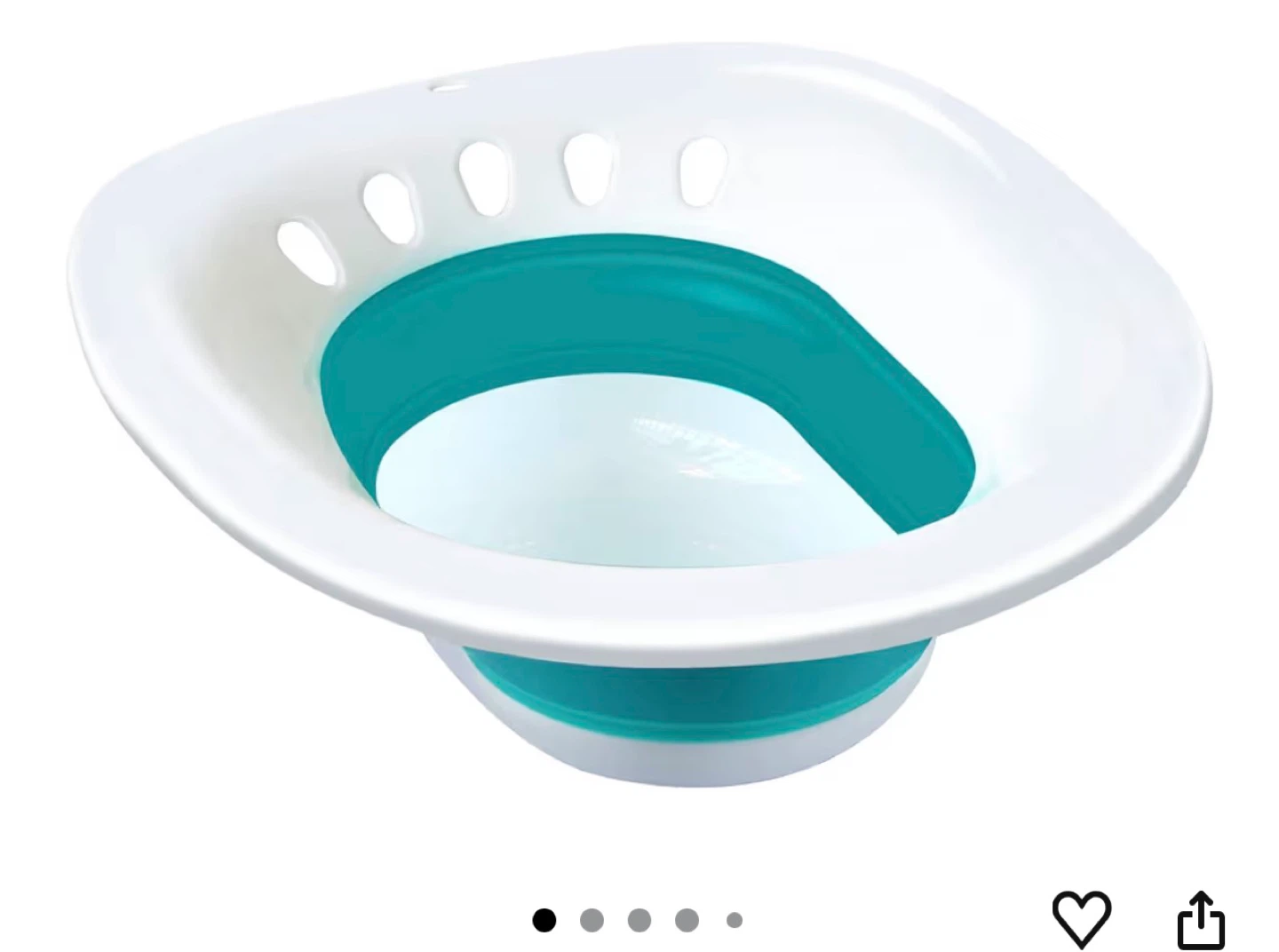 Toilet Foldable Sitz Bath