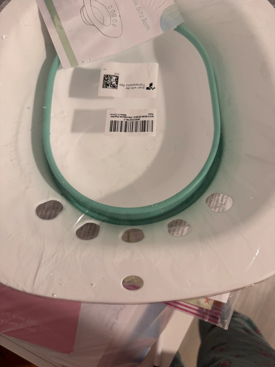 Toilet Foldable Sitz Bath - photo 2