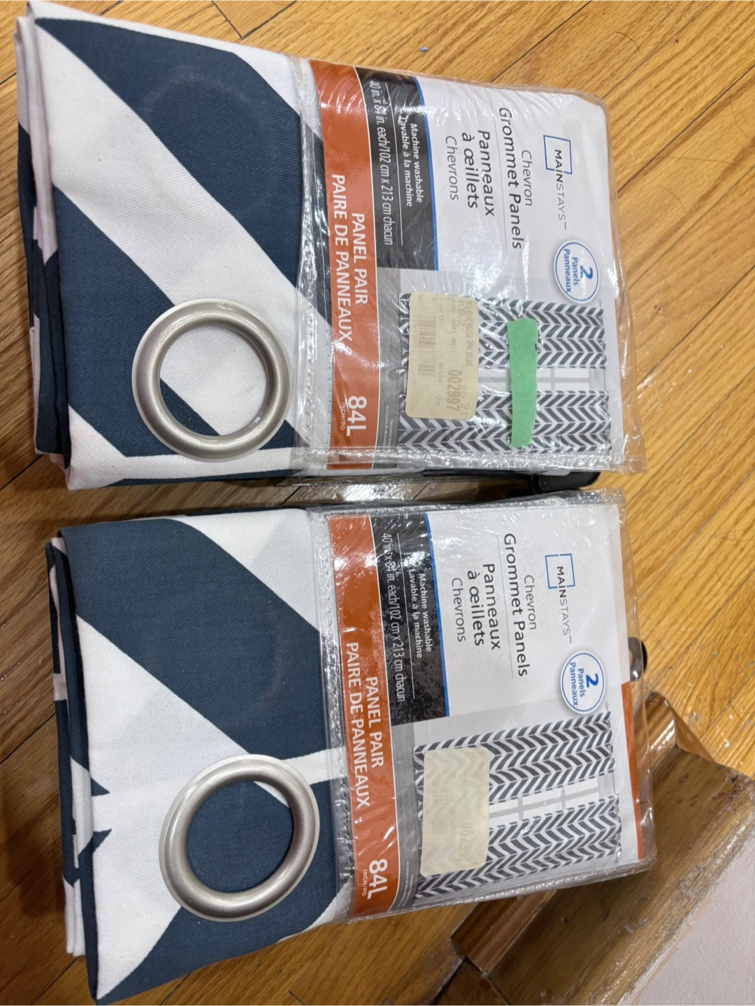 Mainstays Chevron Grommet Panels (2 Panels) - photo 3
