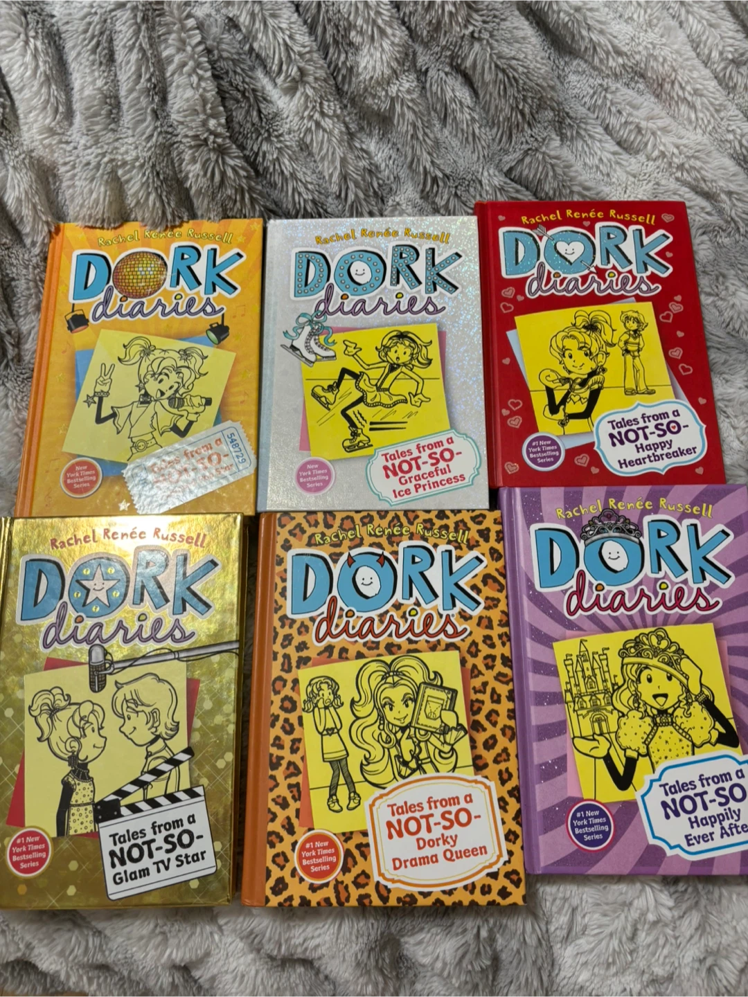 Dork Diaries Books 3-8 by Rachel Renee Russell