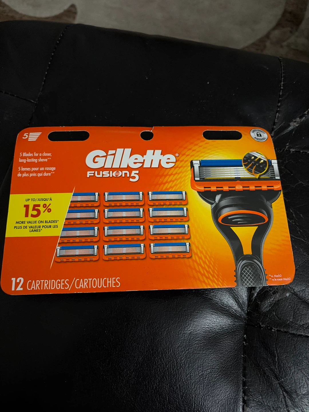 Gillette Fusion5 12 Cartridges