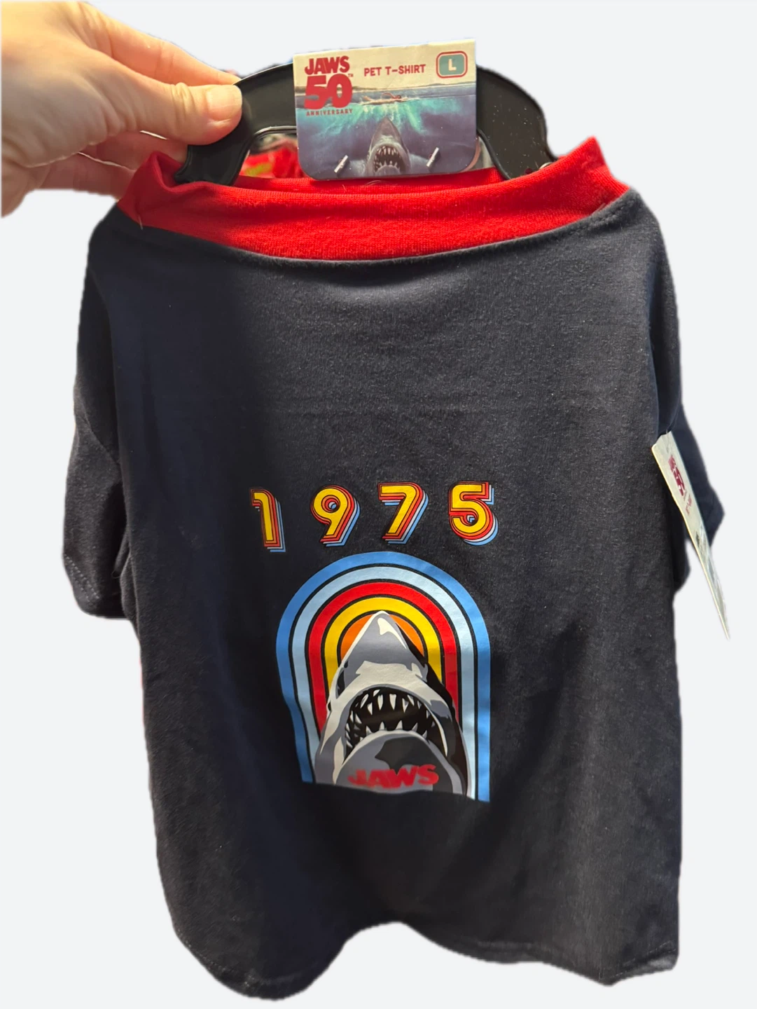 Jaws 1975 Anniversary Pet T-Shirt