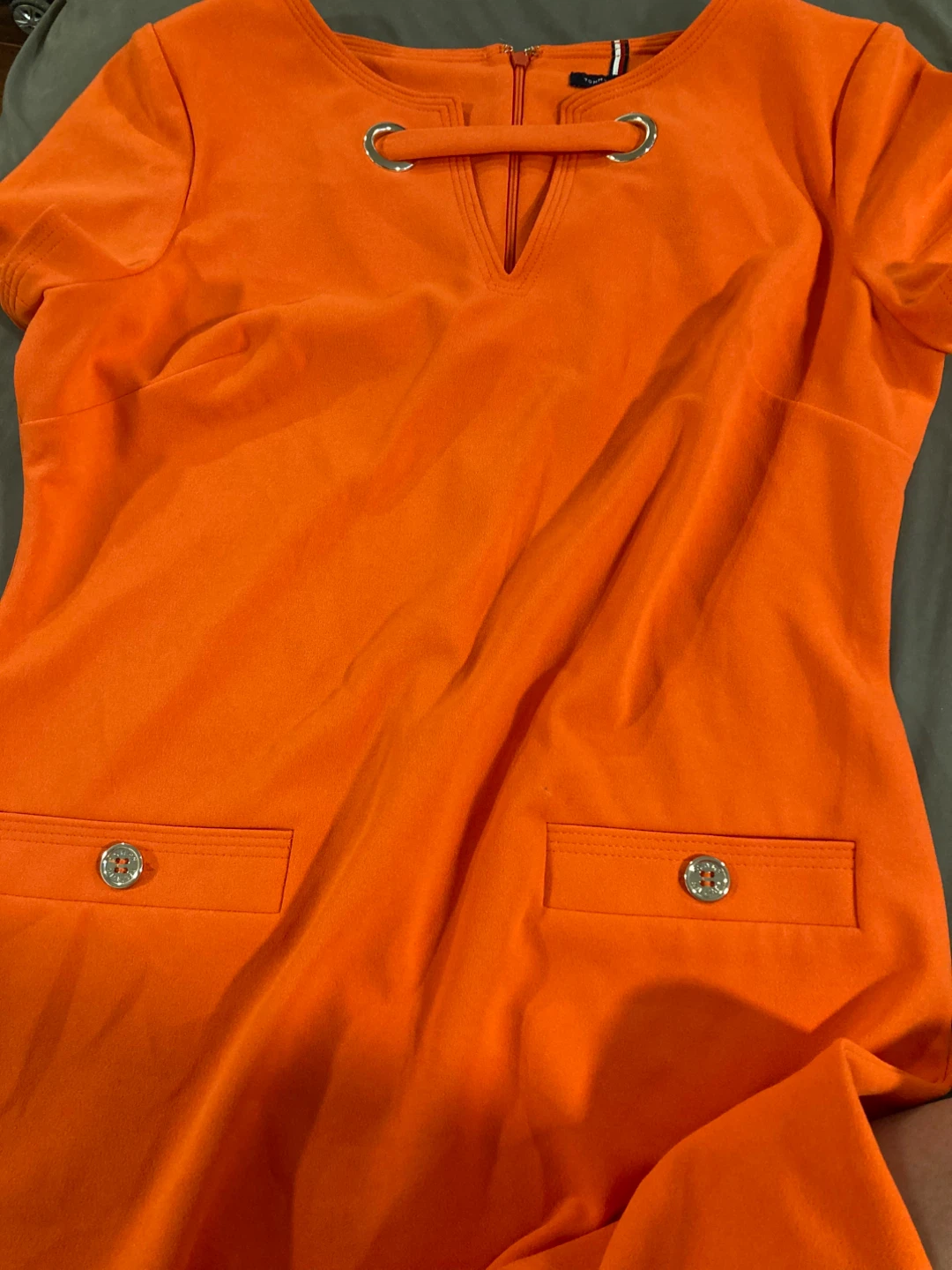 Tommy Hilfiger Orange Dress