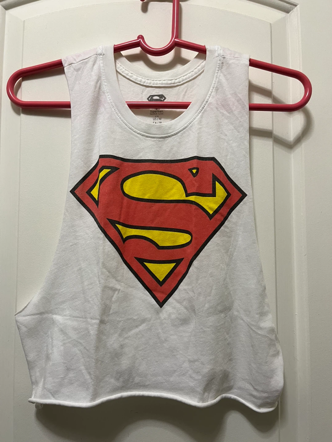 Superman Logo Tank Top - Size Medium - photo 2