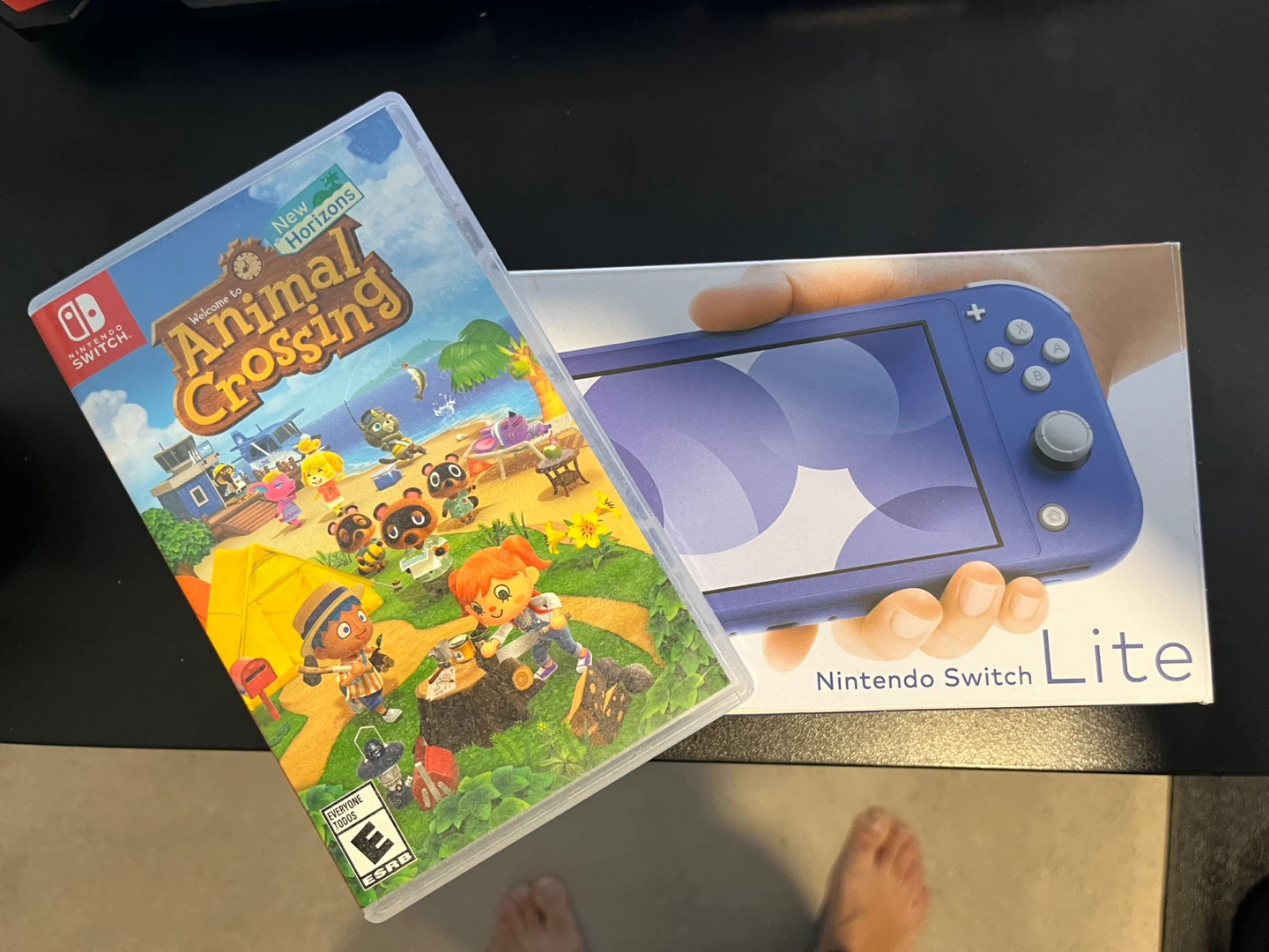 Nintendo Switch Lite with Animal Crossing: New Horizons Game