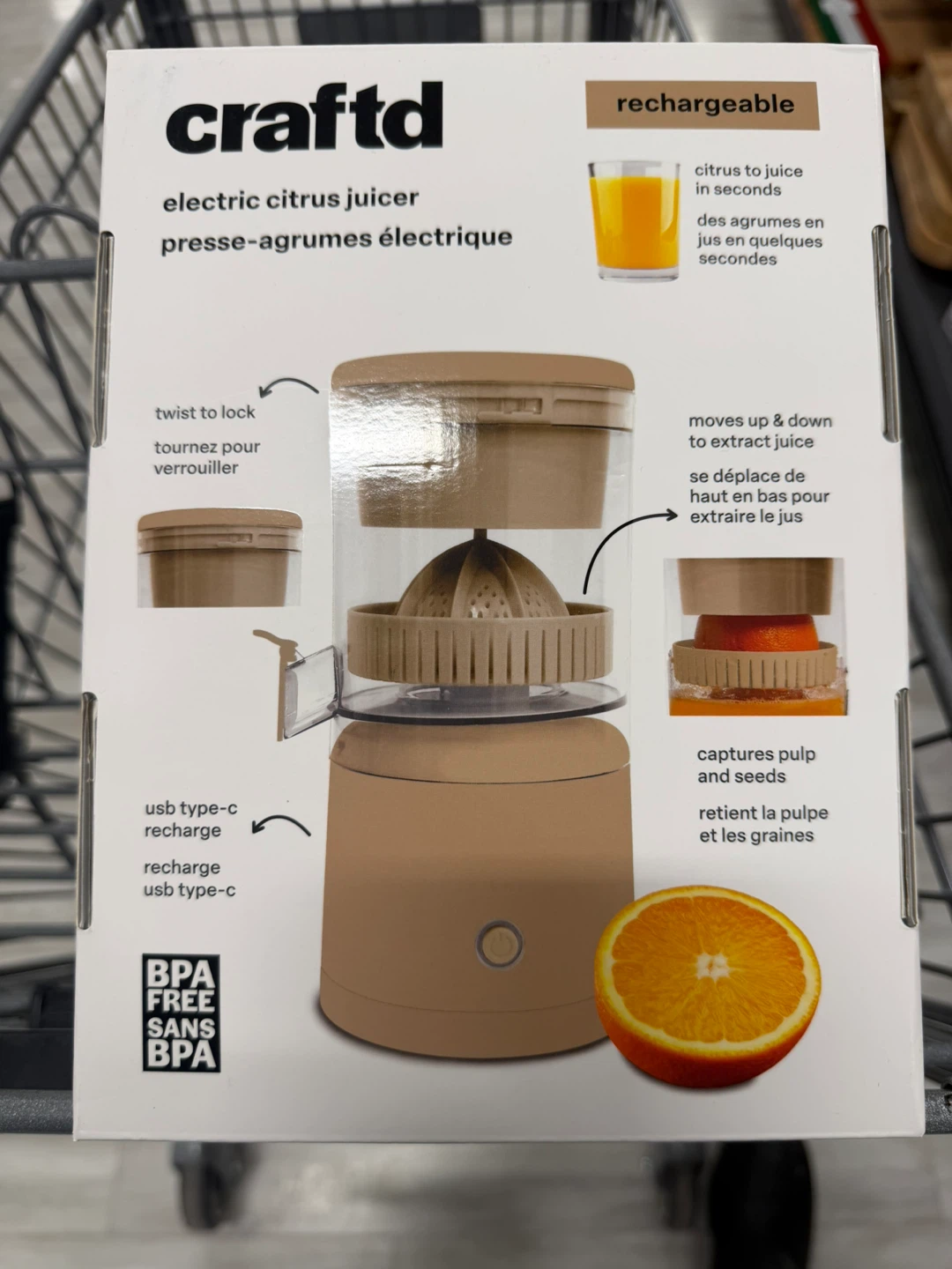 Craftd Electric Citrus Juicer - photo 2