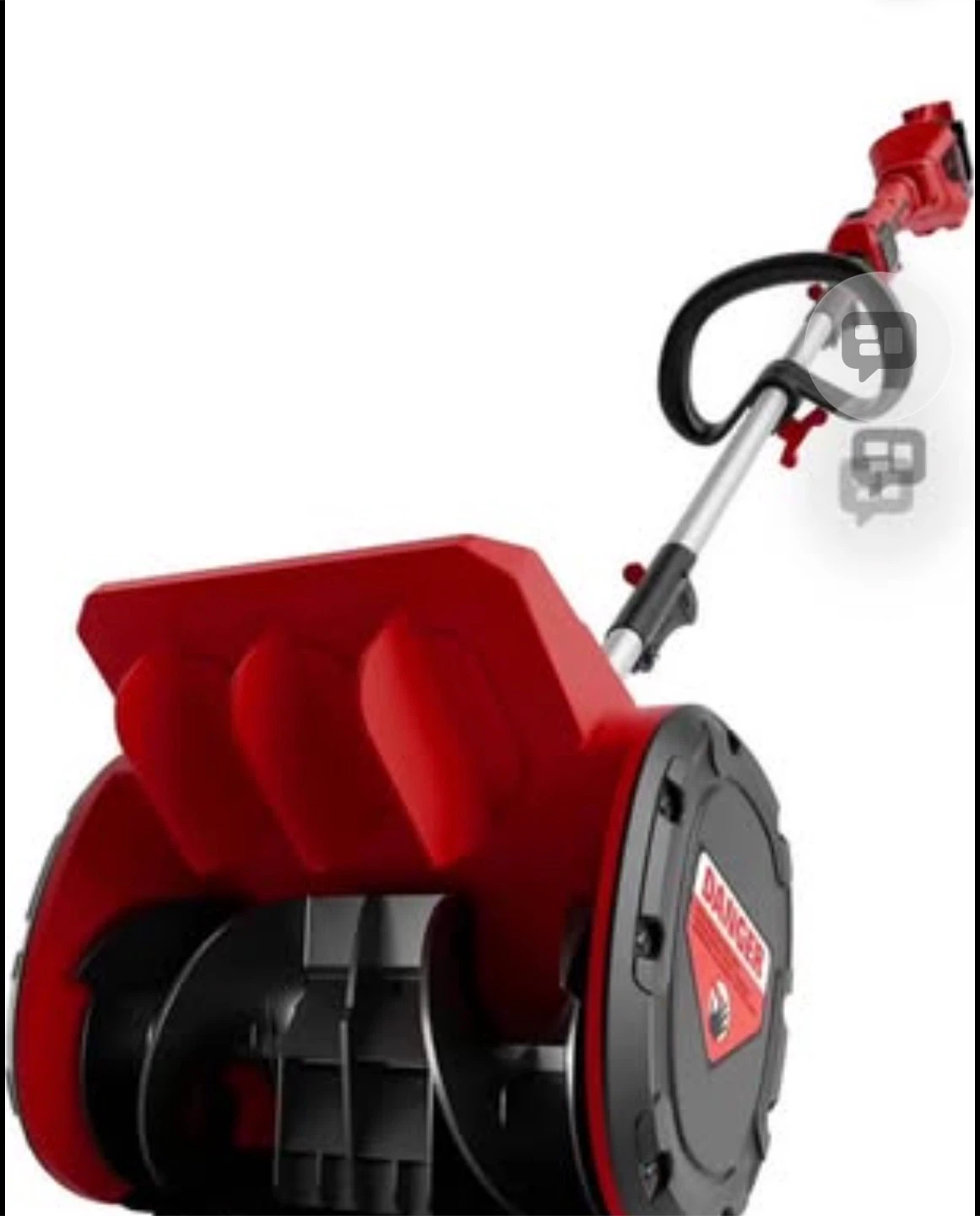 Mellif 12-inch Snow Shovel With Wheel - photo 4