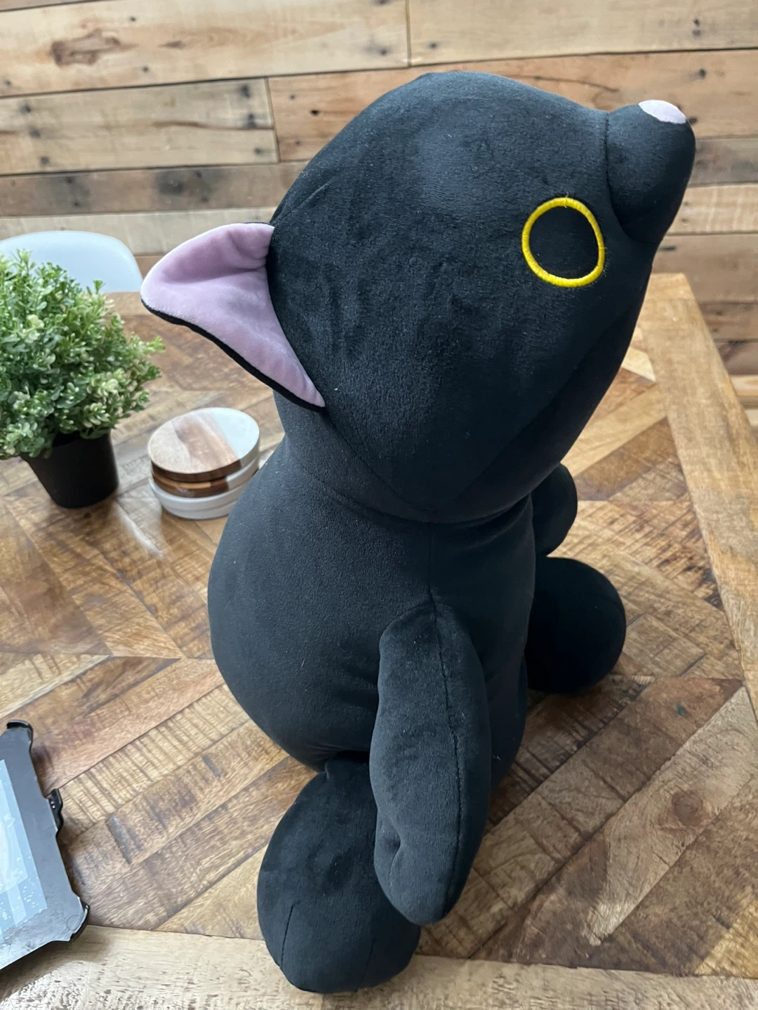 Plush black cat - photo 3