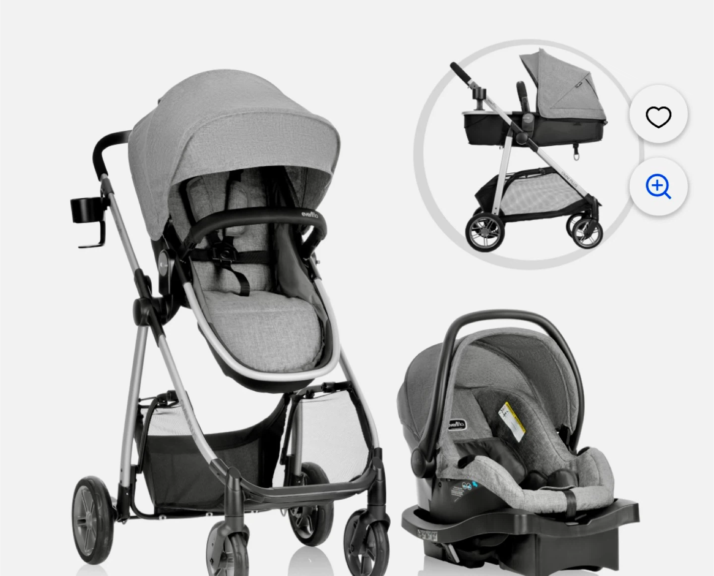 Evenflo Stroller and Car Seat Combo - photo 2