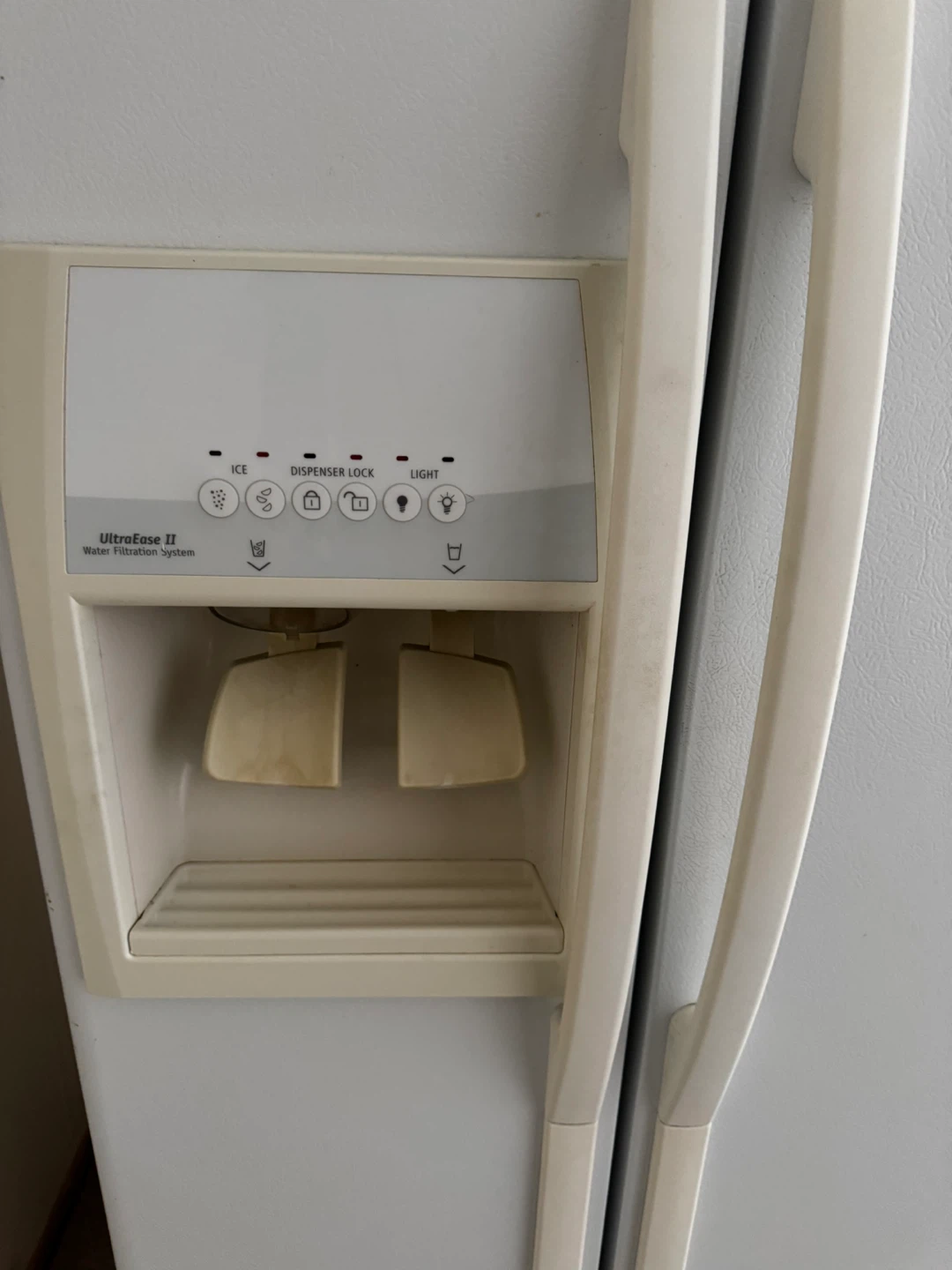 Free used Whirlpool refrigerator.