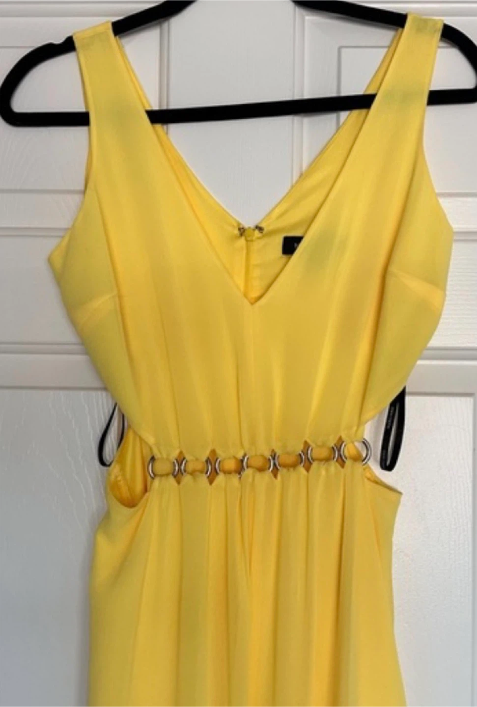 Graduation Dress – Yellow Chiffon Maxi Dress | GUESS Marciano - photo 4