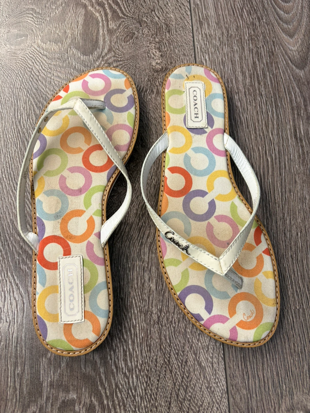 Coach Flip Flops