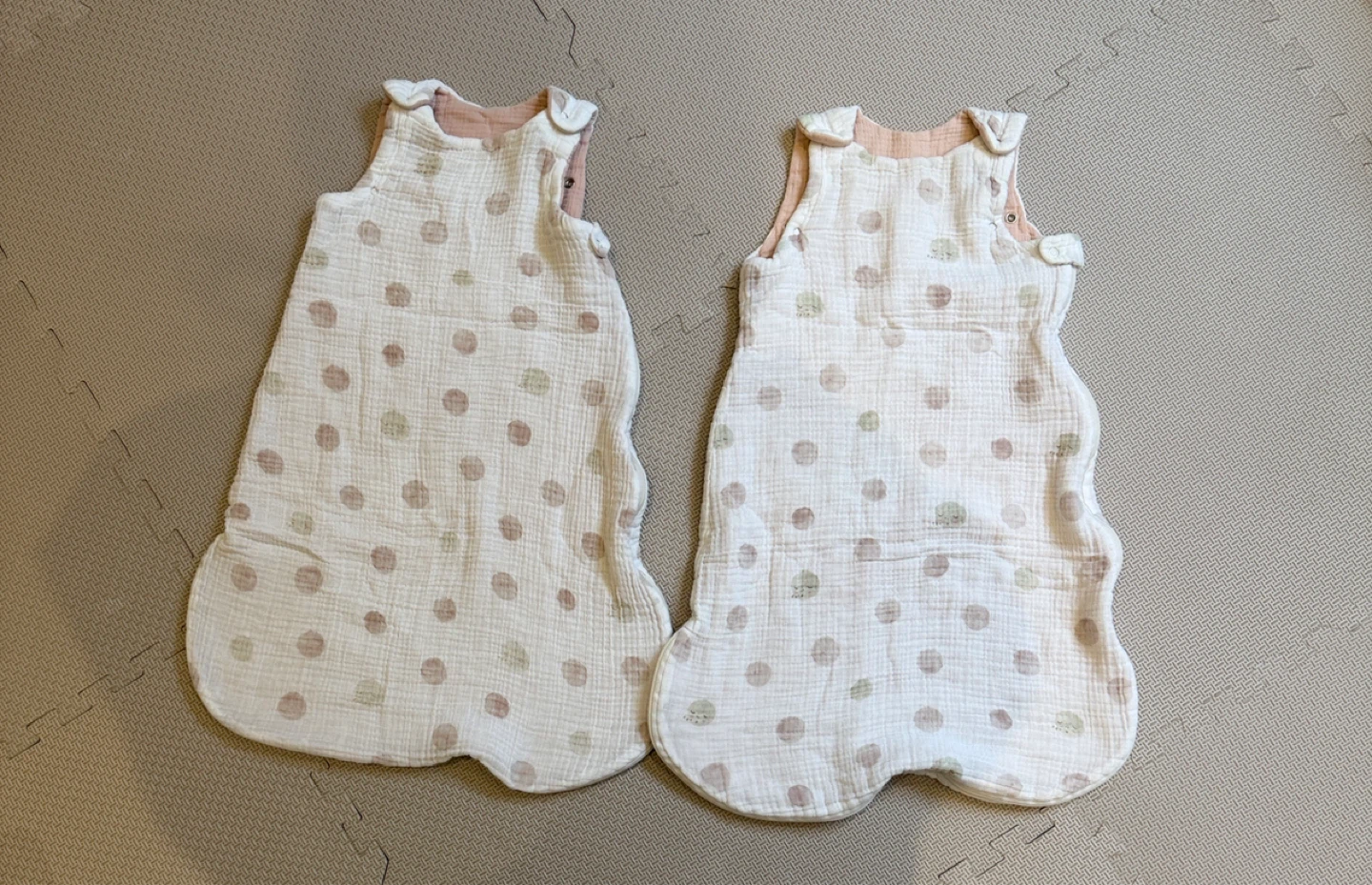 Pehr 1.7TOG blush pink sleep sack (0-9M)