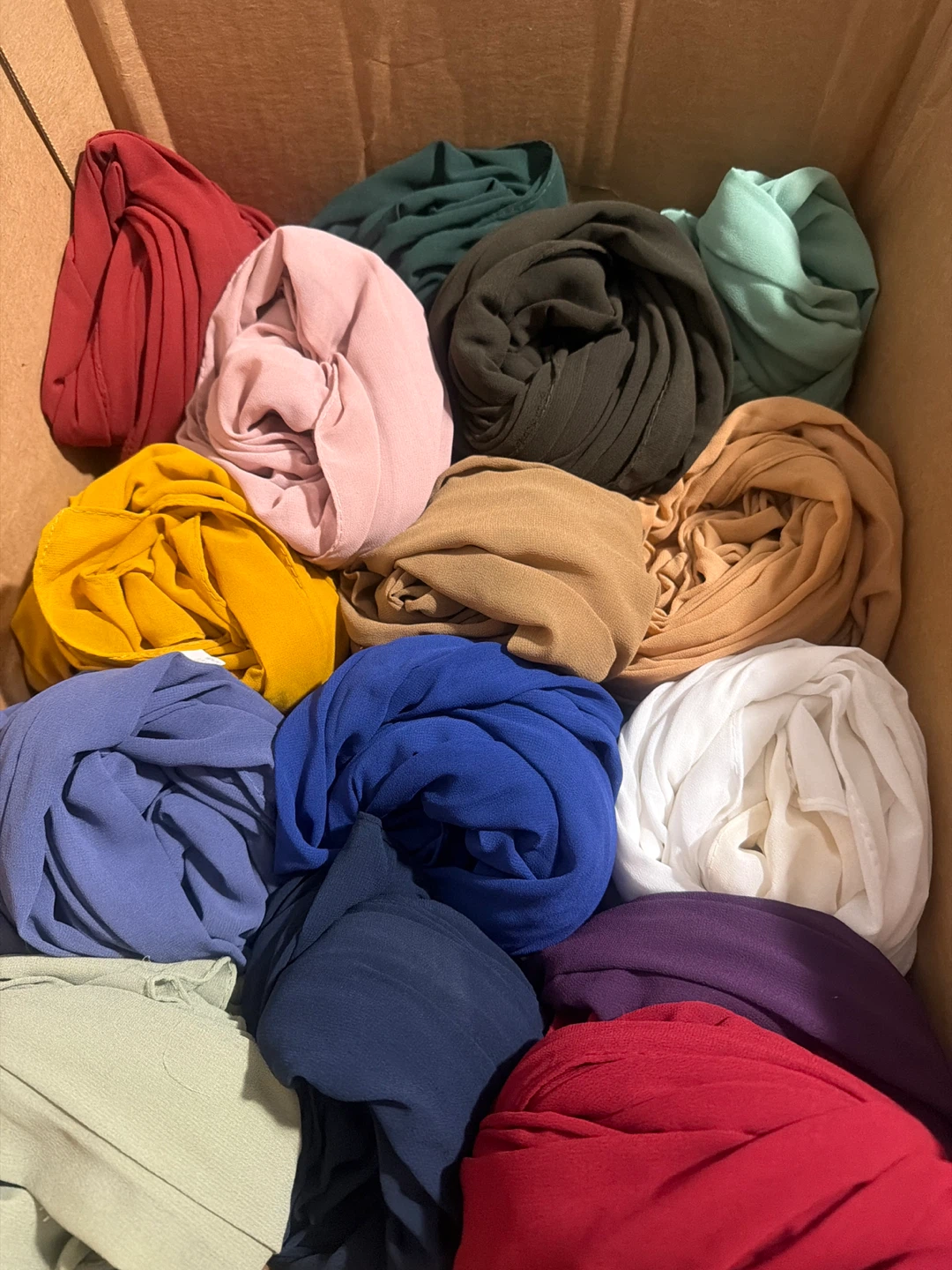 Assorted Colourful Hijabs