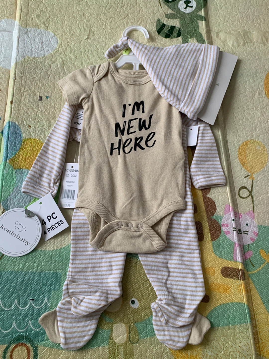 Koala Baby 4 Piece Baby Outfit Set - 0-3 Months - photo 2