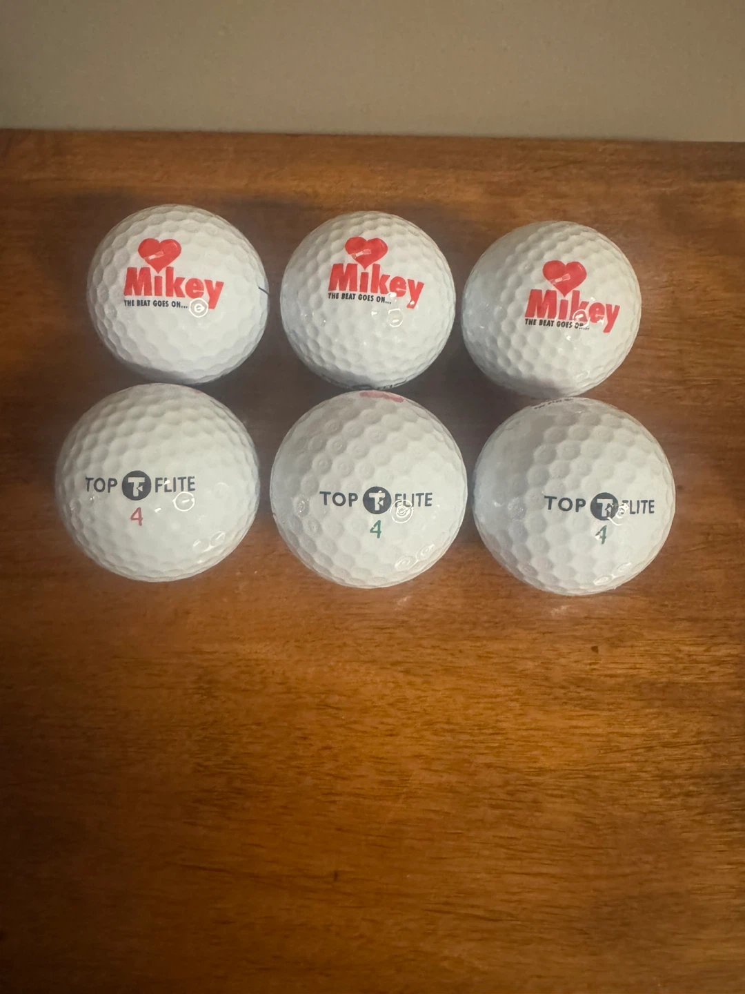 Top Flite Golf Balls - Set of 6