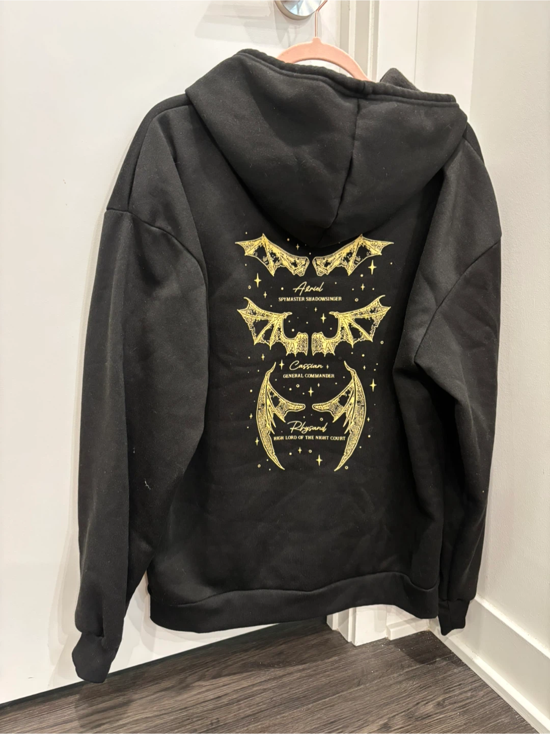 Black "The Bat Boys" Hoodie ACOTAR - photo 2