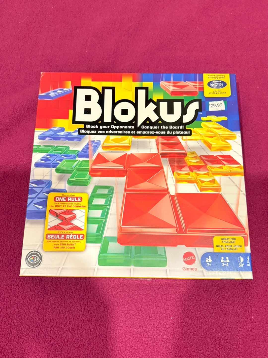 Blokus Strategy Board Game
