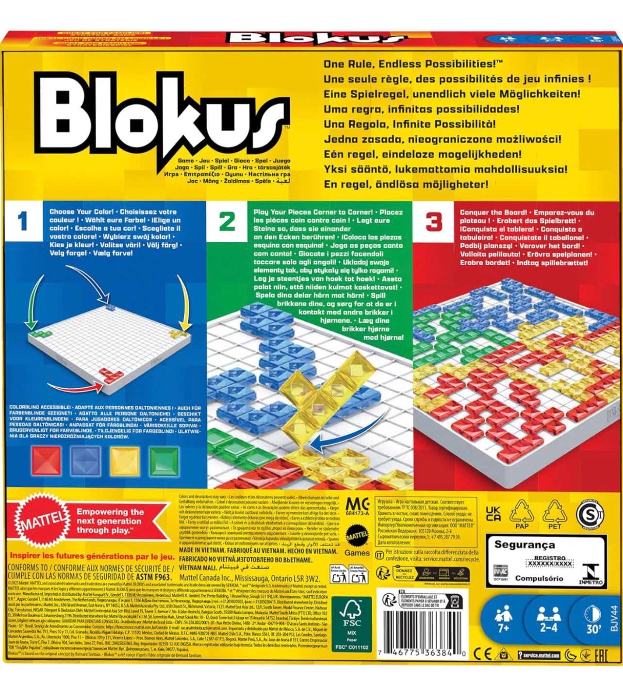 Blokus Strategy Board Game - photo 3