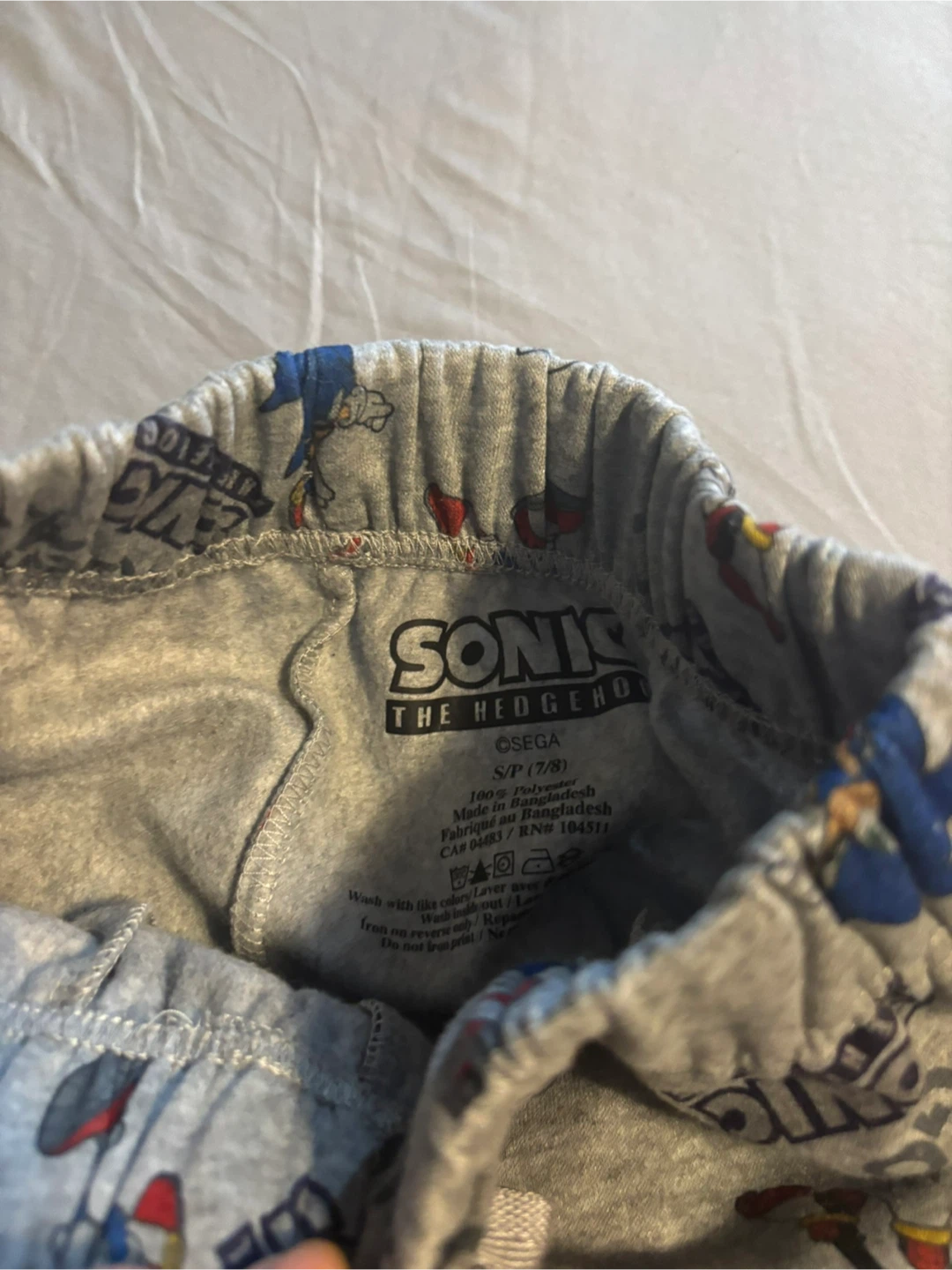 Sonic the Hedgehog Sweatpants - Size S/P (7/8) - photo 2