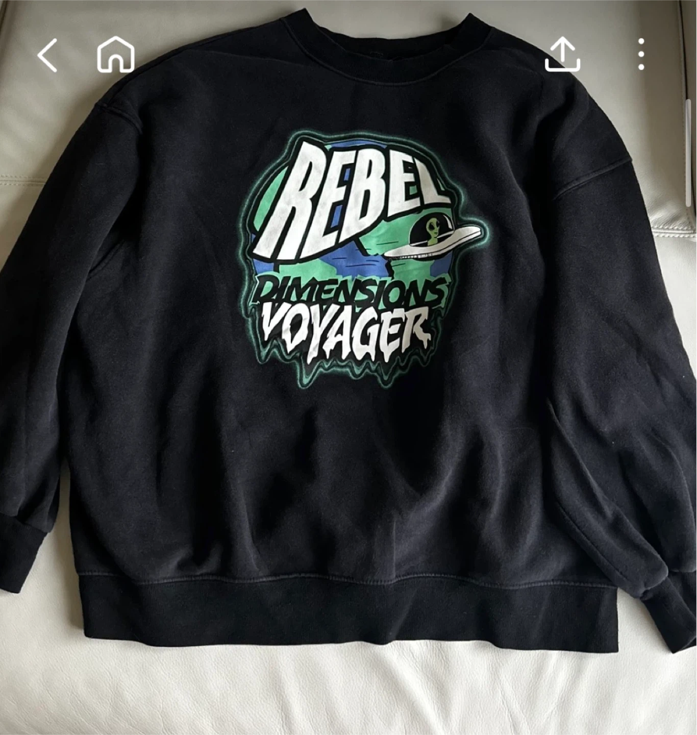 Black Rebel Dimensions Voyager Crewneck Sweatshirt