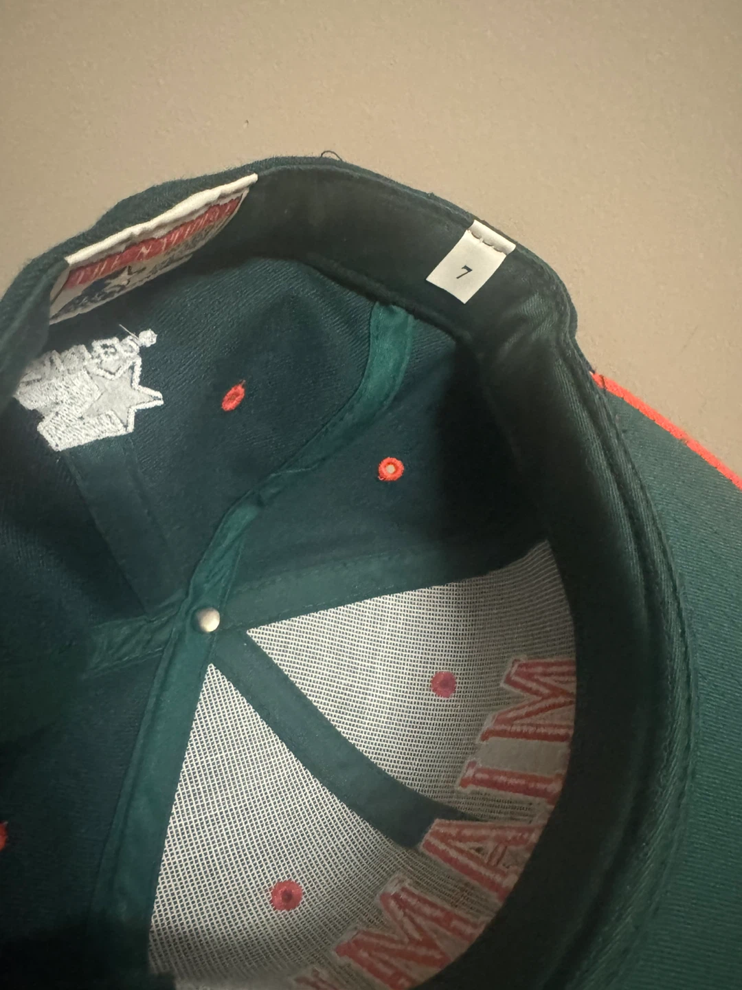 90s Starter Miami Hurricanes Fitted Hat - photo 4