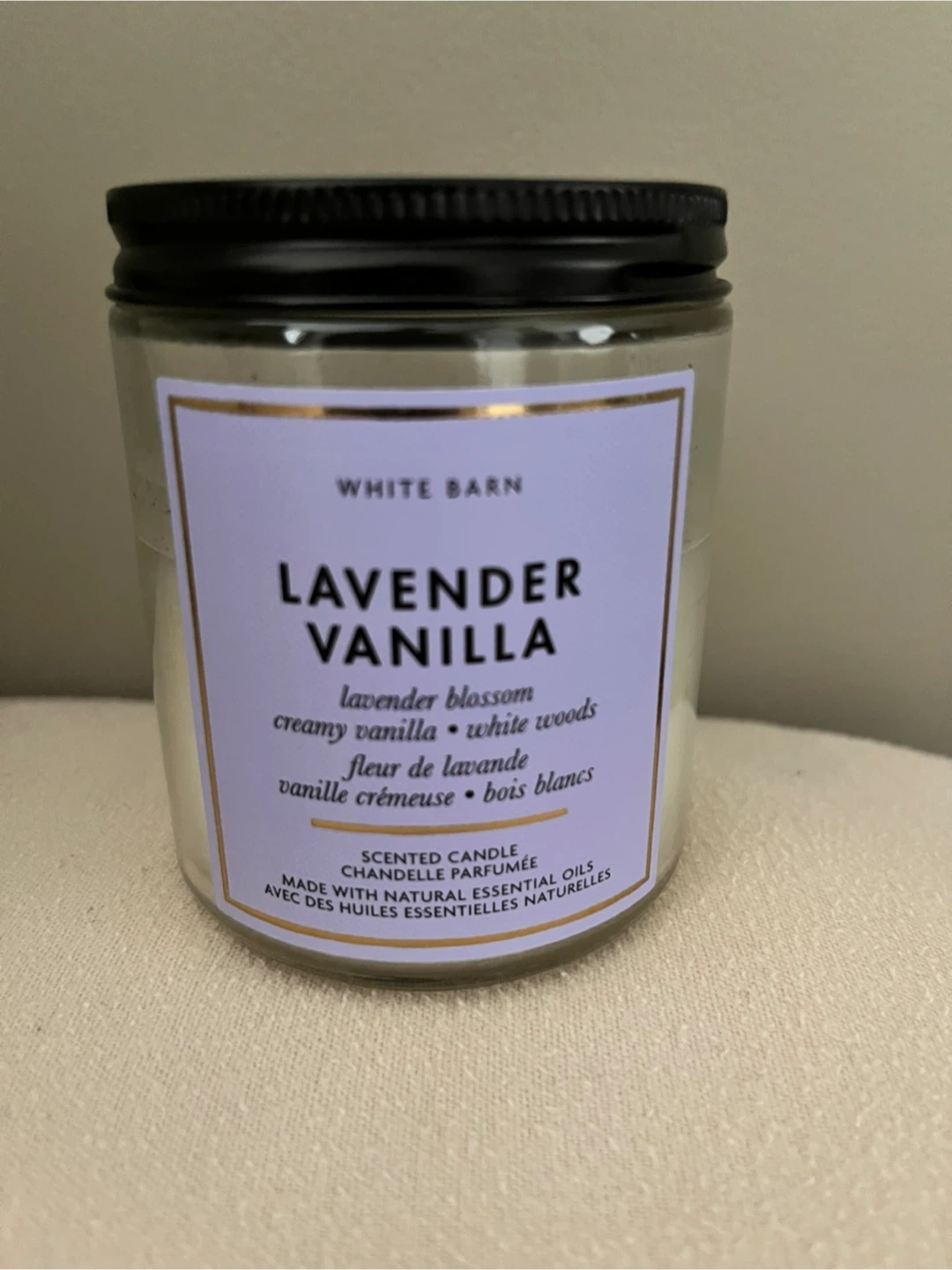 Scented candle