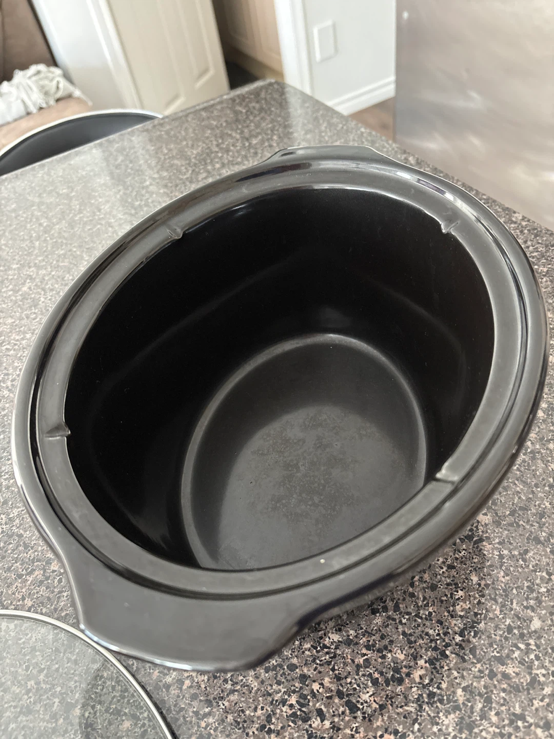 Black Slow Cooker with Glass Lid - photo 2